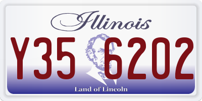 IL license plate Y356202