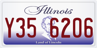 IL license plate Y356206