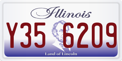 IL license plate Y356209