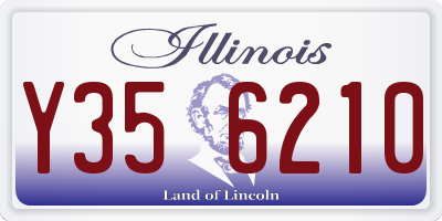 IL license plate Y356210