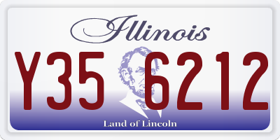 IL license plate Y356212