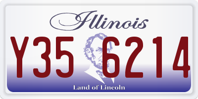 IL license plate Y356214