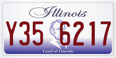 IL license plate Y356217