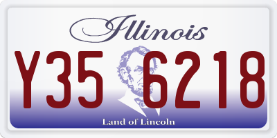 IL license plate Y356218