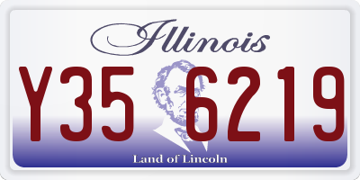 IL license plate Y356219