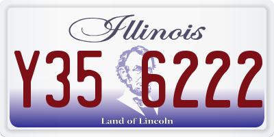 IL license plate Y356222