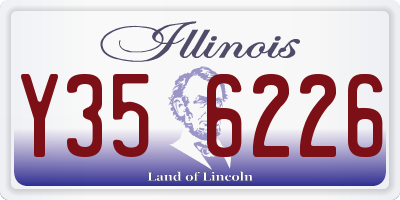 IL license plate Y356226