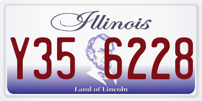 IL license plate Y356228