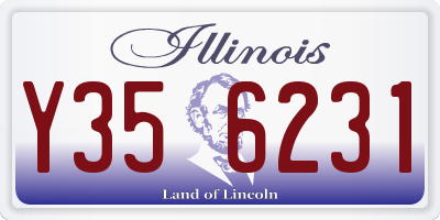 IL license plate Y356231