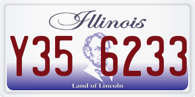 IL license plate Y356233