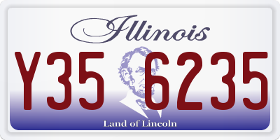 IL license plate Y356235