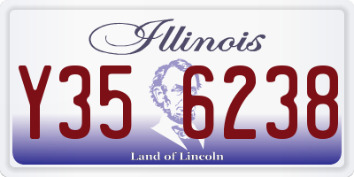 IL license plate Y356238