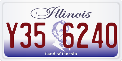 IL license plate Y356240