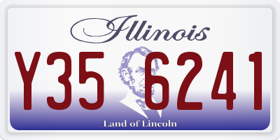 IL license plate Y356241