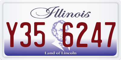 IL license plate Y356247
