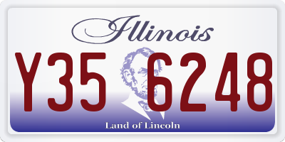 IL license plate Y356248
