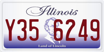 IL license plate Y356249