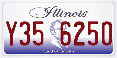 IL license plate Y356250