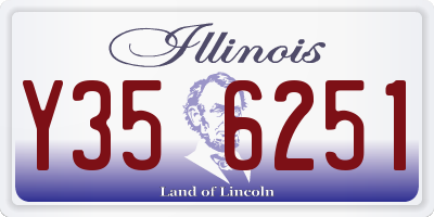 IL license plate Y356251