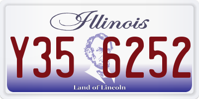IL license plate Y356252