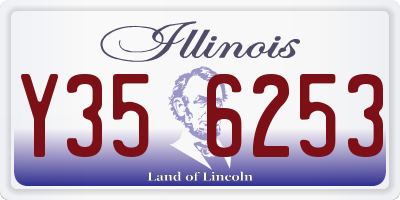 IL license plate Y356253