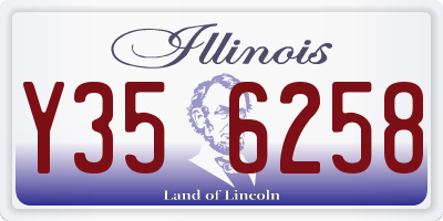IL license plate Y356258