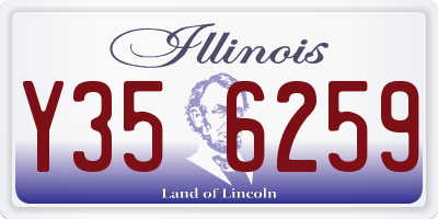 IL license plate Y356259