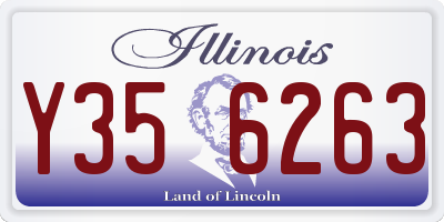 IL license plate Y356263