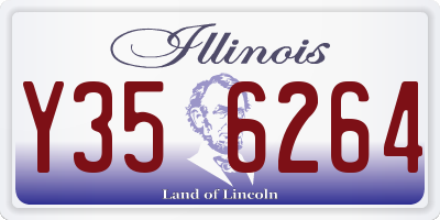 IL license plate Y356264