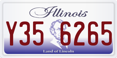 IL license plate Y356265