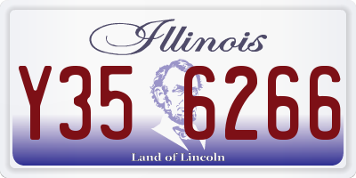 IL license plate Y356266