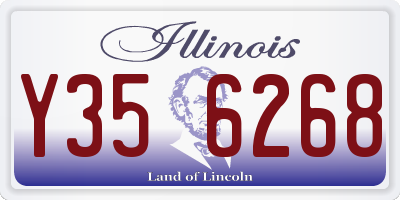 IL license plate Y356268