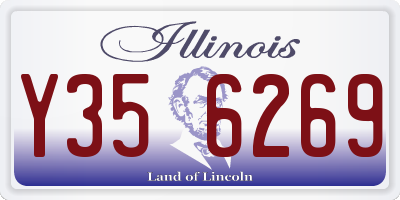 IL license plate Y356269