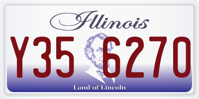 IL license plate Y356270