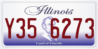 IL license plate Y356273