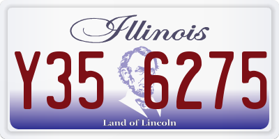 IL license plate Y356275