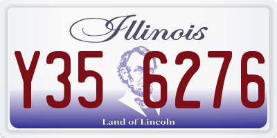 IL license plate Y356276