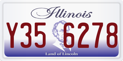 IL license plate Y356278
