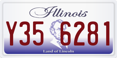 IL license plate Y356281