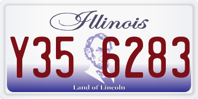 IL license plate Y356283