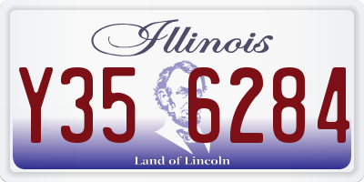 IL license plate Y356284