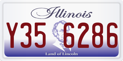 IL license plate Y356286