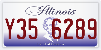 IL license plate Y356289