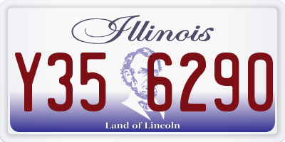 IL license plate Y356290