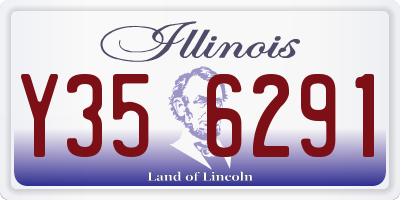 IL license plate Y356291