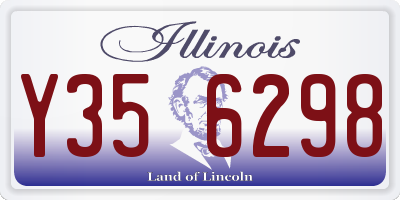 IL license plate Y356298