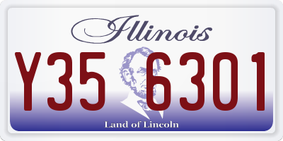 IL license plate Y356301