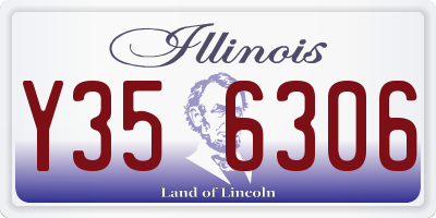 IL license plate Y356306