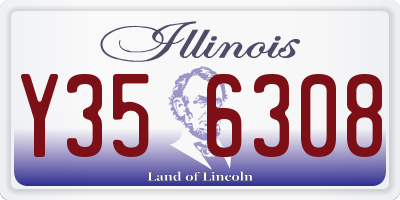 IL license plate Y356308