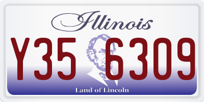 IL license plate Y356309